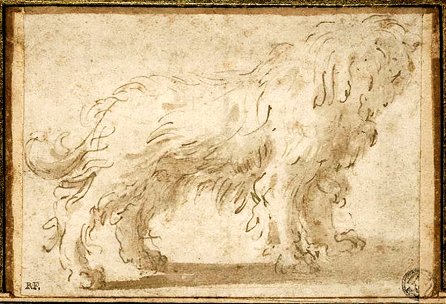 5. Tiber in un disegno di Giulio Romano low