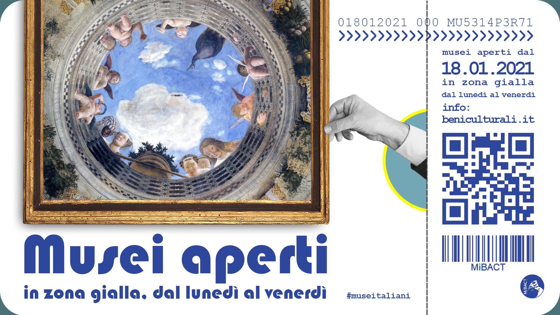 MUSEI APERTI Cornice Mantegna